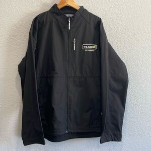 DHG Dutch Harbor Gear Men's Black Softshell Full Zip Jacket Size 3XL